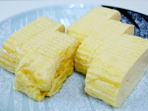 京都三条会商店街｜杉市仕出し店の出し巻き