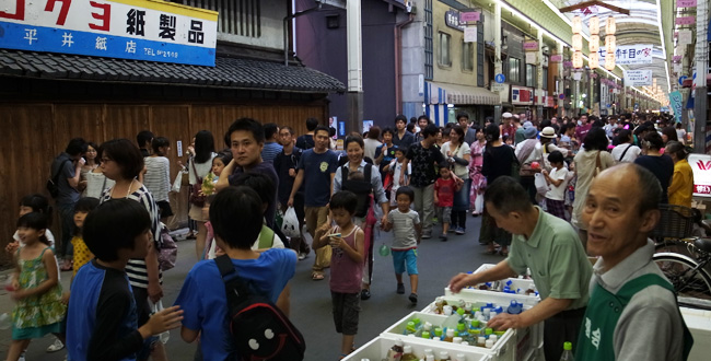 三条会商店街|七夕夜市